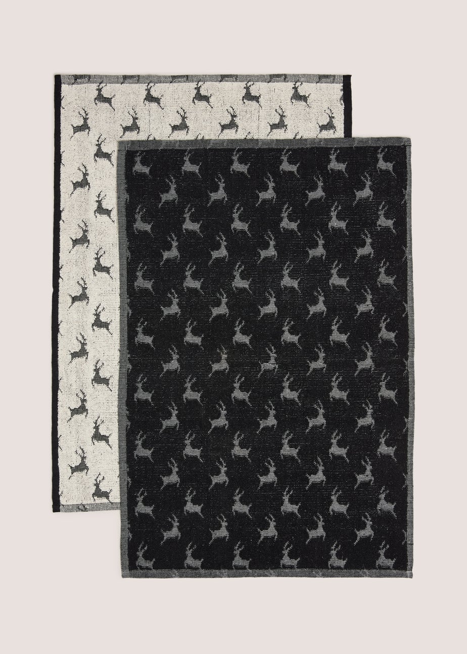 Grey Stag Tea Towels