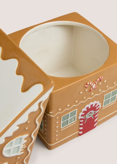 Gingerbread House Cookie Jar
