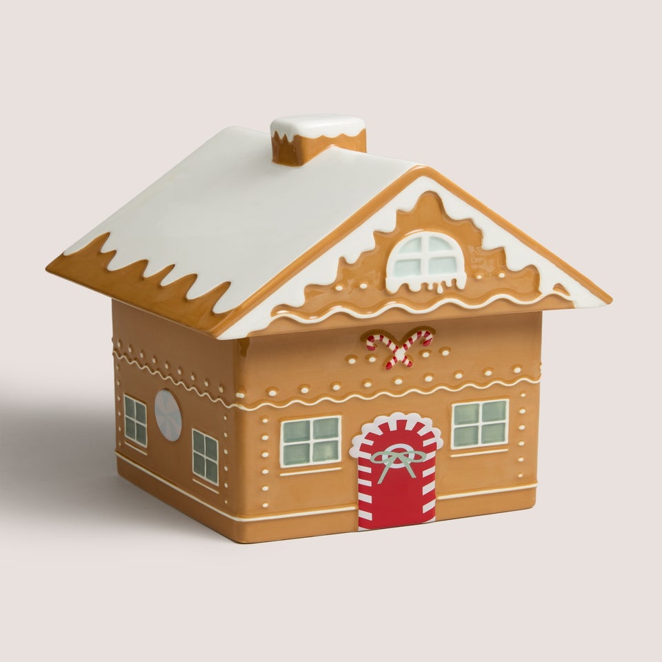 Gingerbread House Cookie Jar
