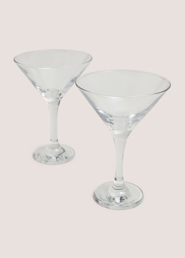 2 Pack Martini Glasses