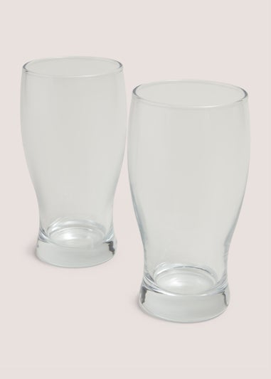 2 Pack Beer Glasses
