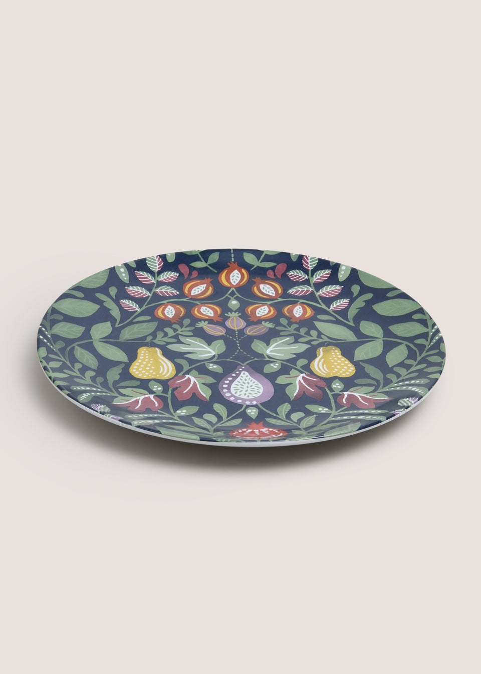 Folk Harvest Dinner Plate