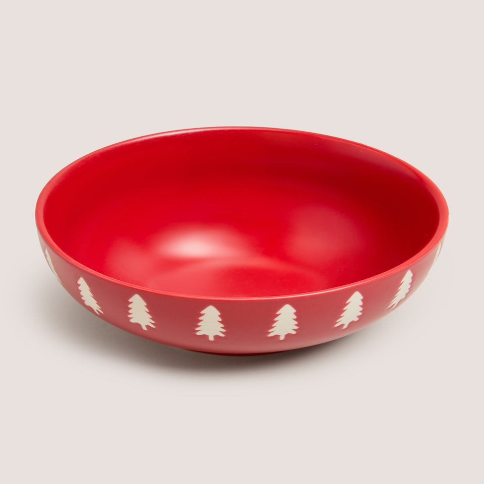 Red Tree Bowl