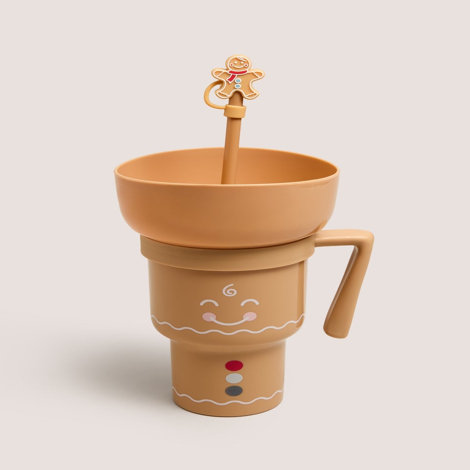 Christmas Gingerbread Snack Tumbler