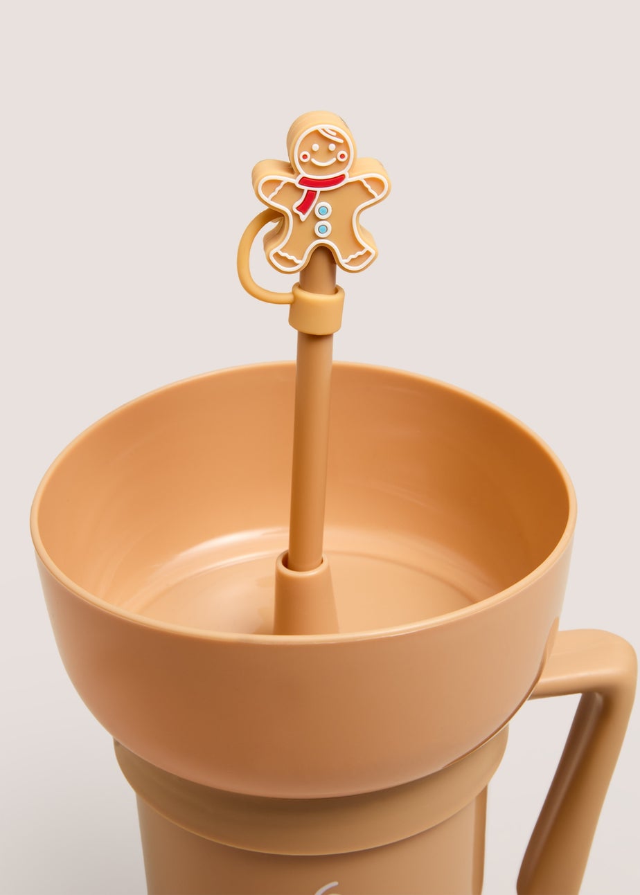 Christmas Gingerbread Snack Tumbler
