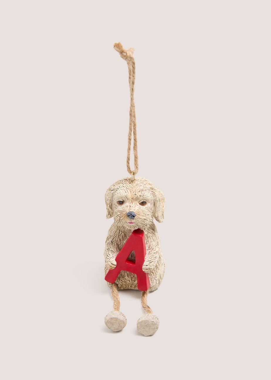 Cockapoo Alphabet Tree Decoration