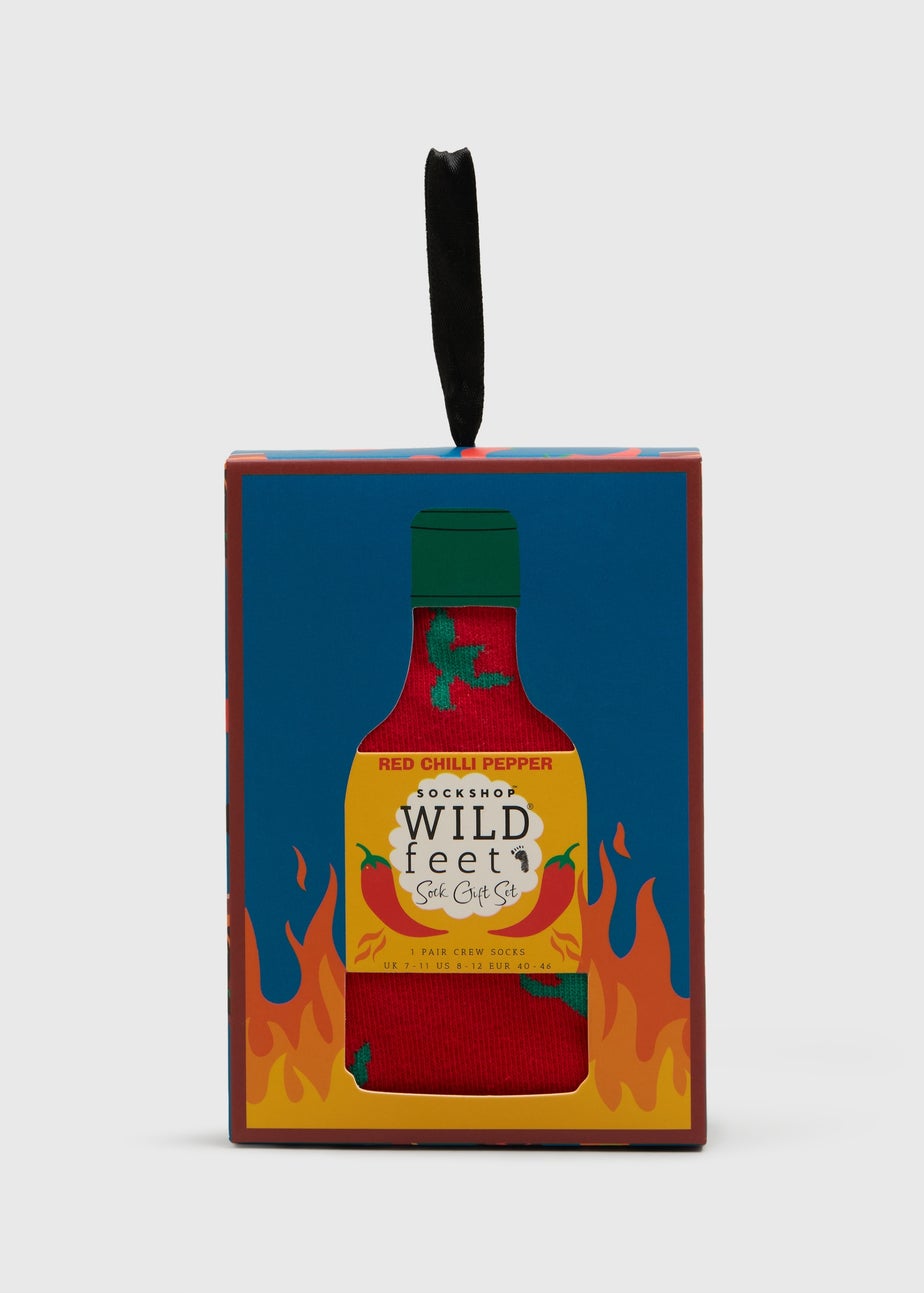 Red Chilli Boxed Socks