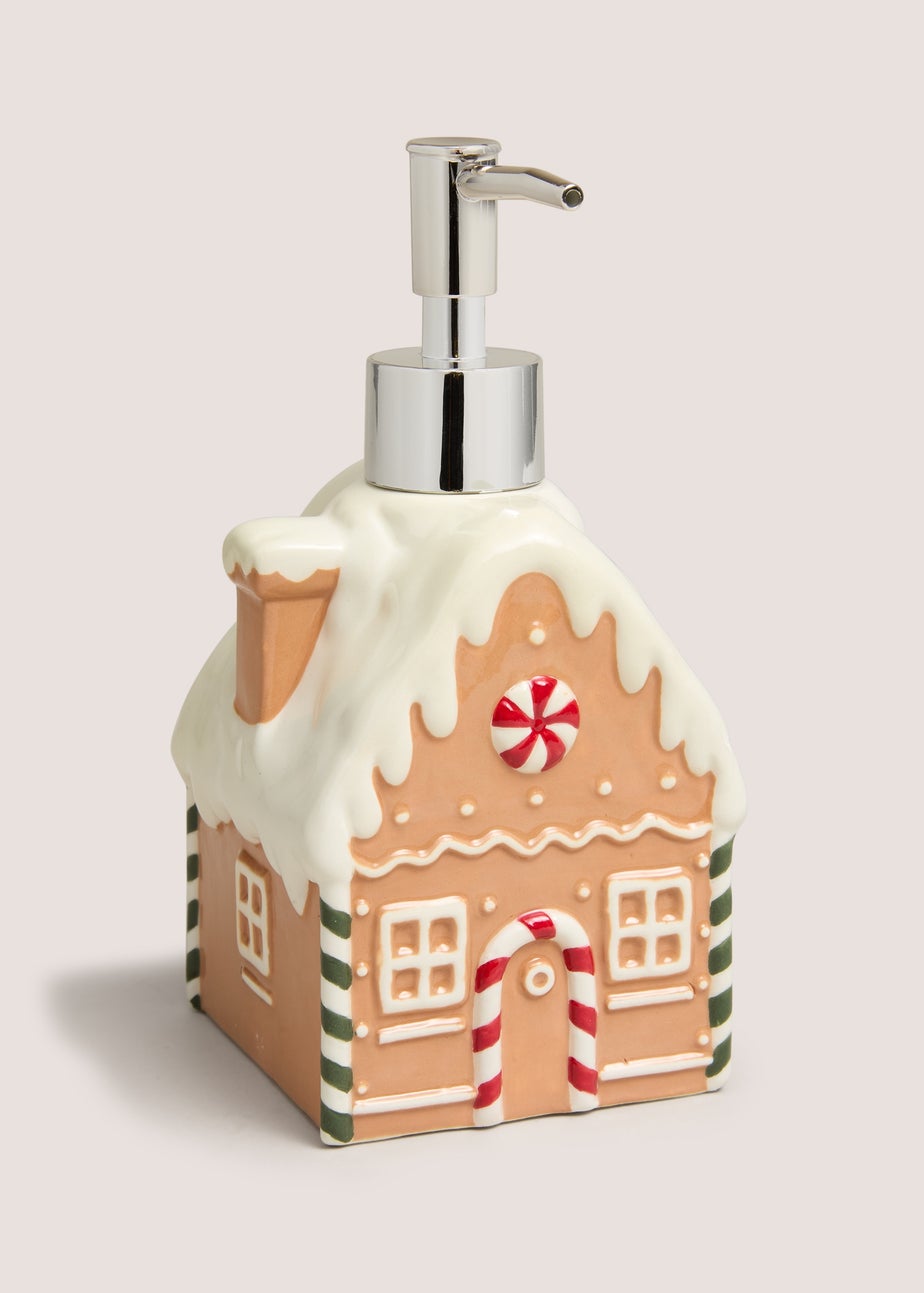 Gingerbread House Soap Dispenser