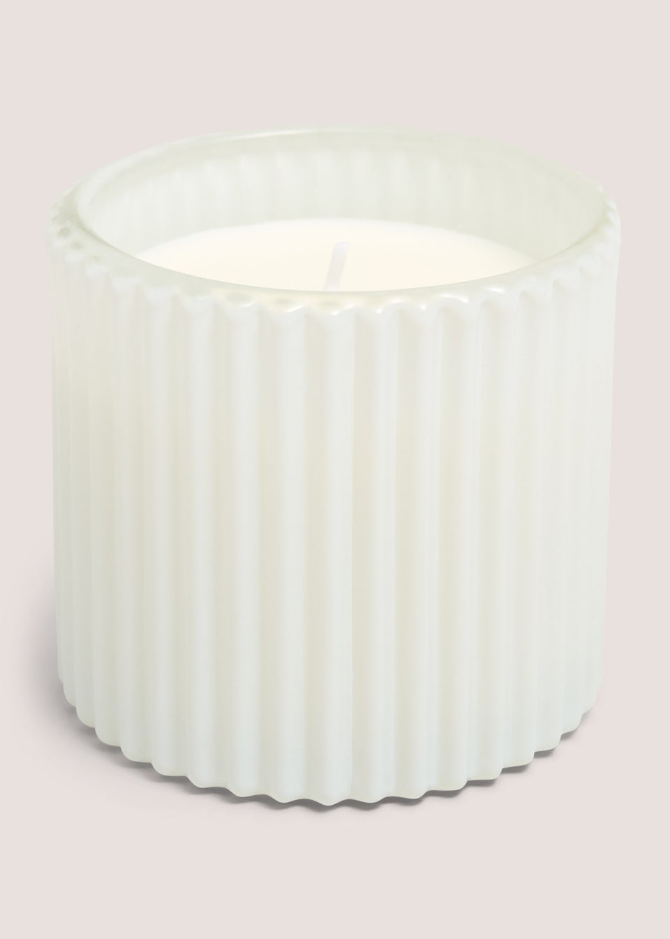 White Elegance Cedar & Amber Small Candle