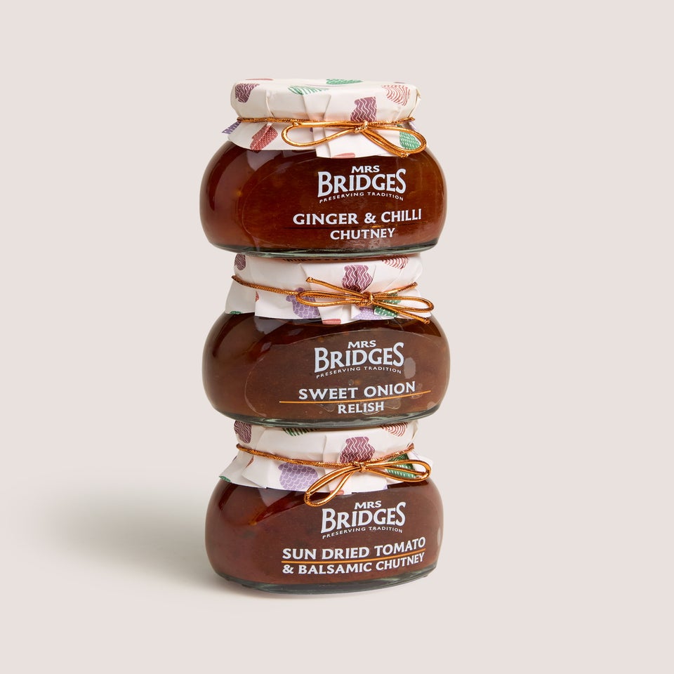 Mrs Bridges Condiment Trio Gift Set