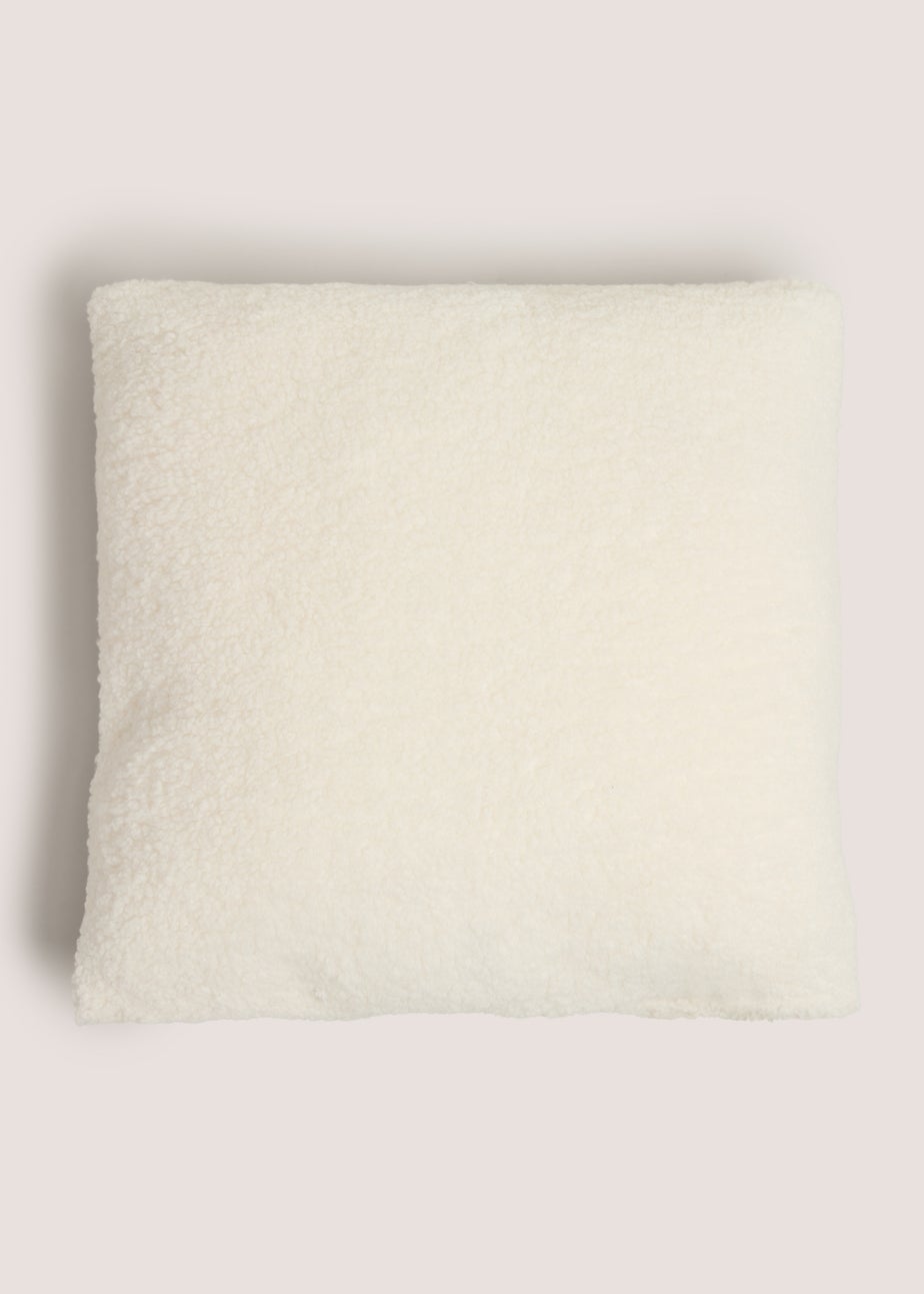 Cosy Bear Embroidered Cushion