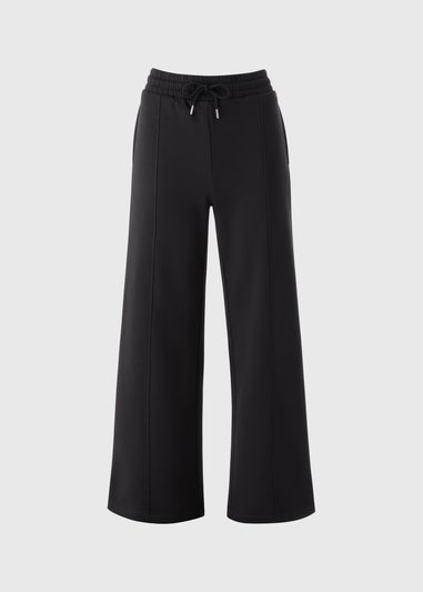 Black Wide Leg Jogging Bottoms