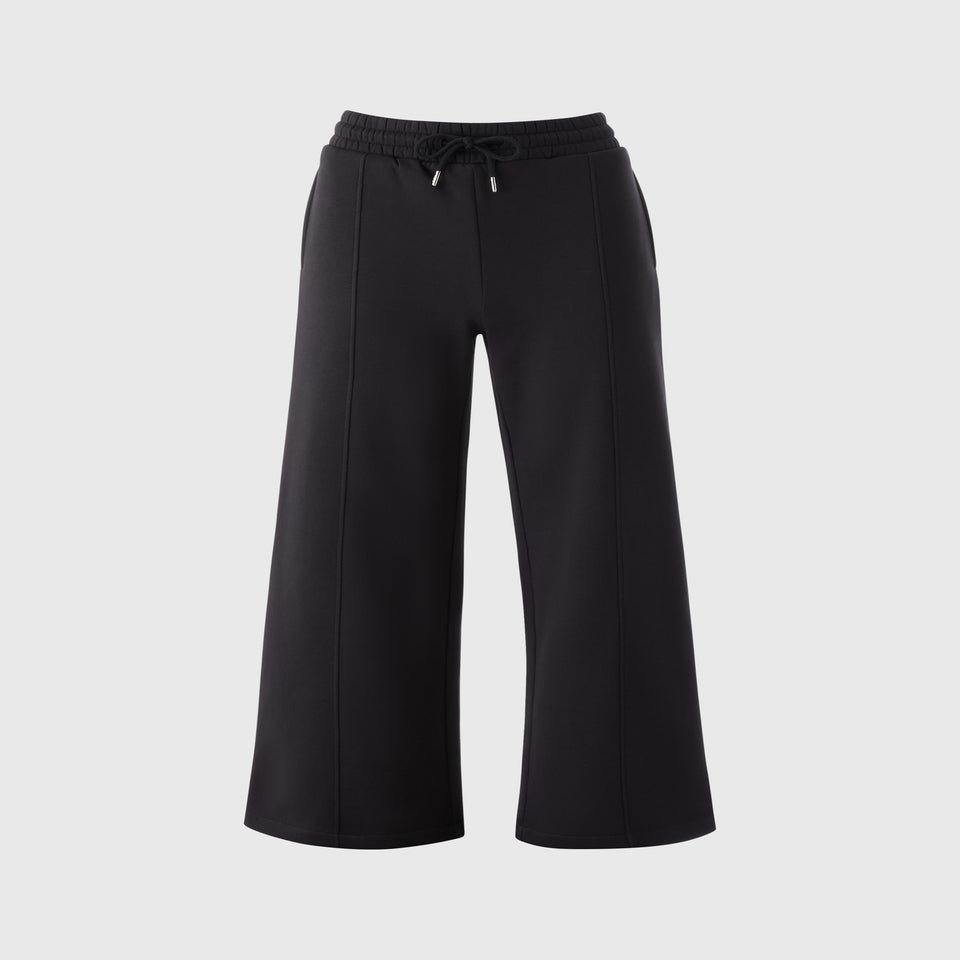 Black Wide Leg Jogging Bottoms