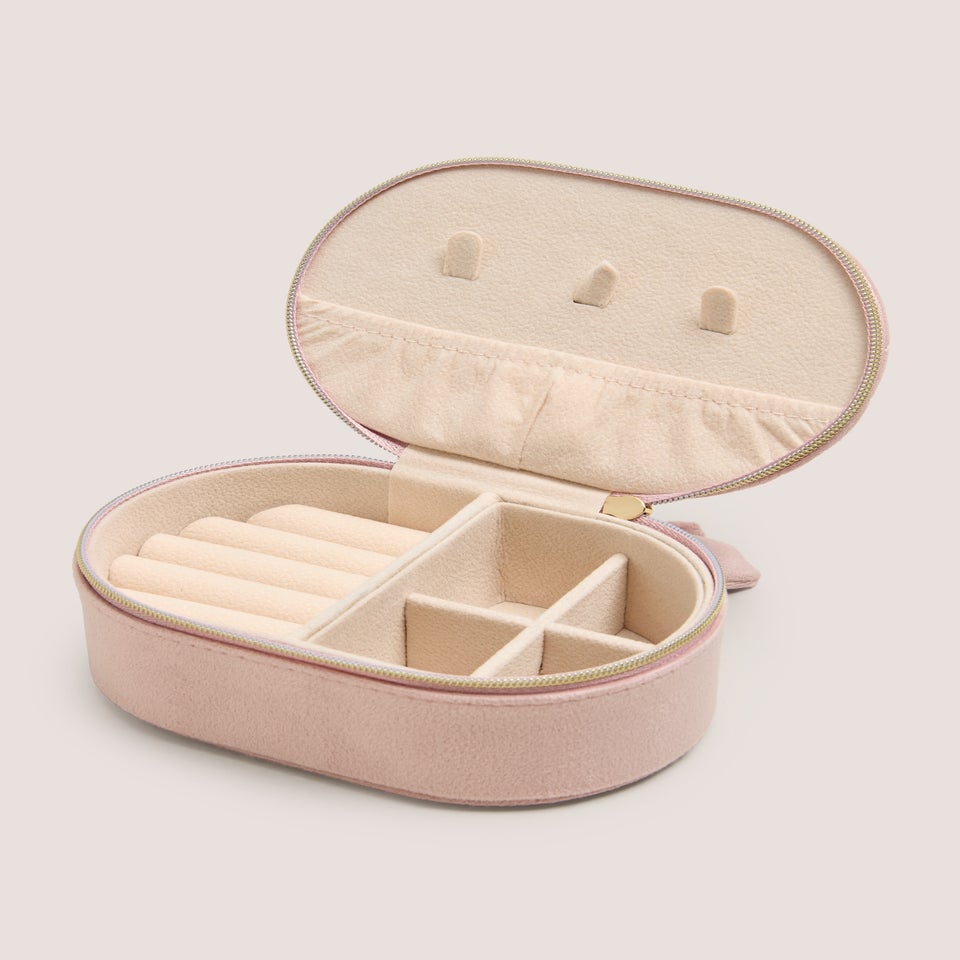 Pink Alphabet Jewellery Box