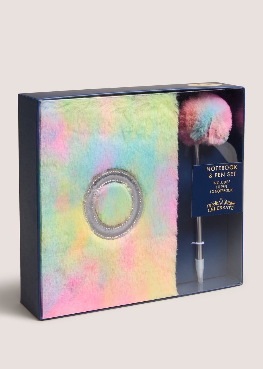 Multicolour Alphabet Pen & Notebook Gift Set