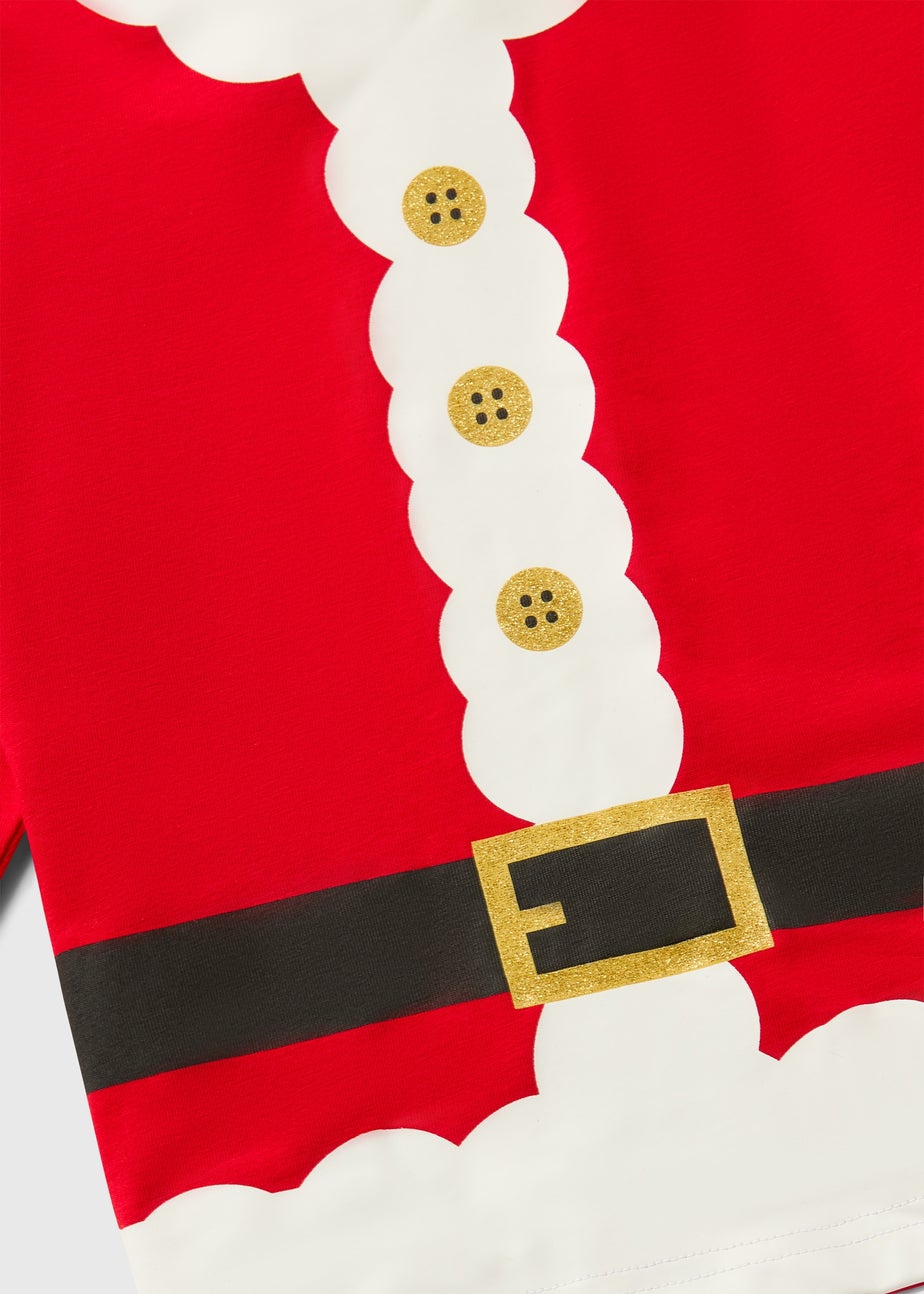 Boys Red Santa Christmas Pyjamas (1-7yrs)