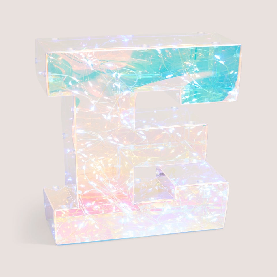 Multicolour Alphabet Acrylic Letter