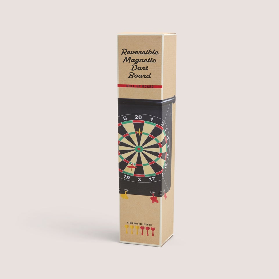Roll Up Dart Board
