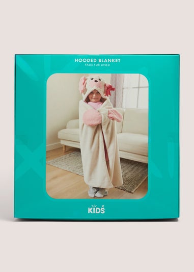 Poodle Hooded Blanket