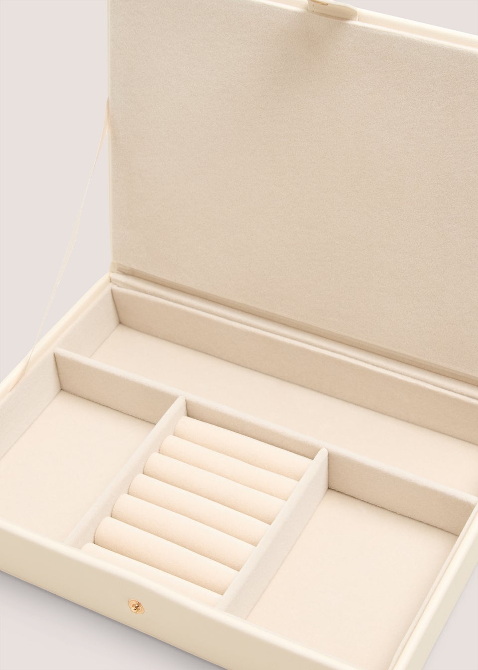 Cream Box Large Jewellery Box