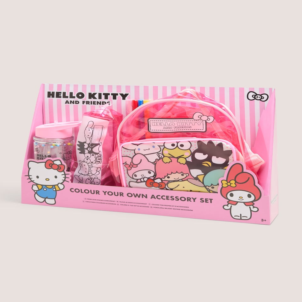 Hello Kitty Colour Your Own Accessory Set
