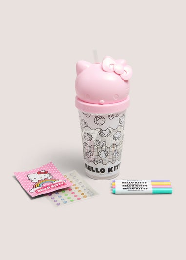 Hello Kitty Pink Doodle Tumbler