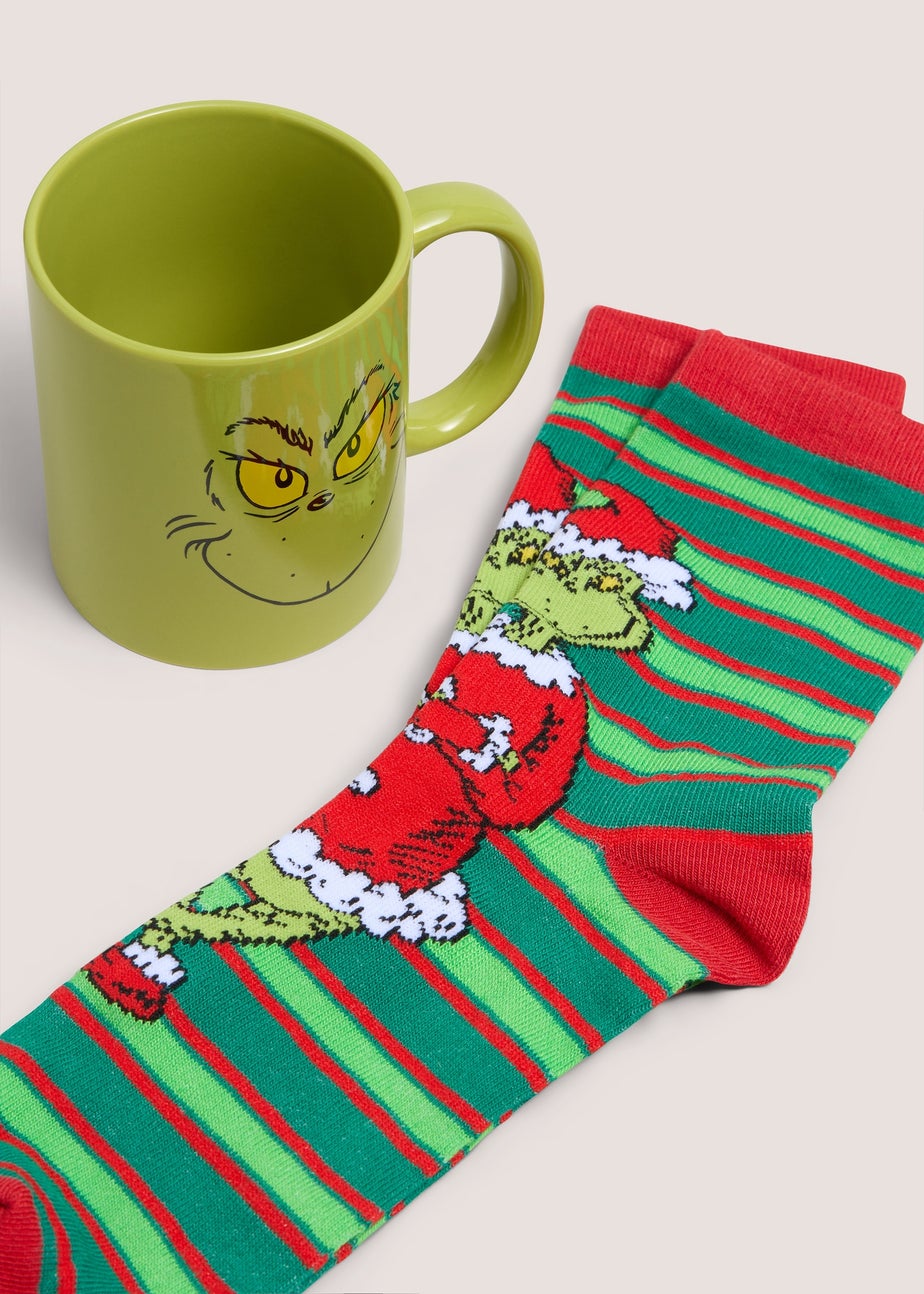 Grinch Mug & Sock Set