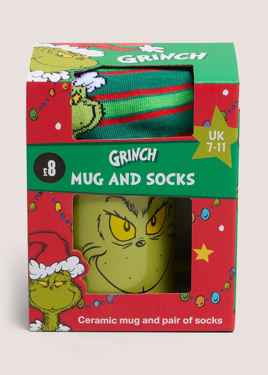 Grinch Mug & Sock Set