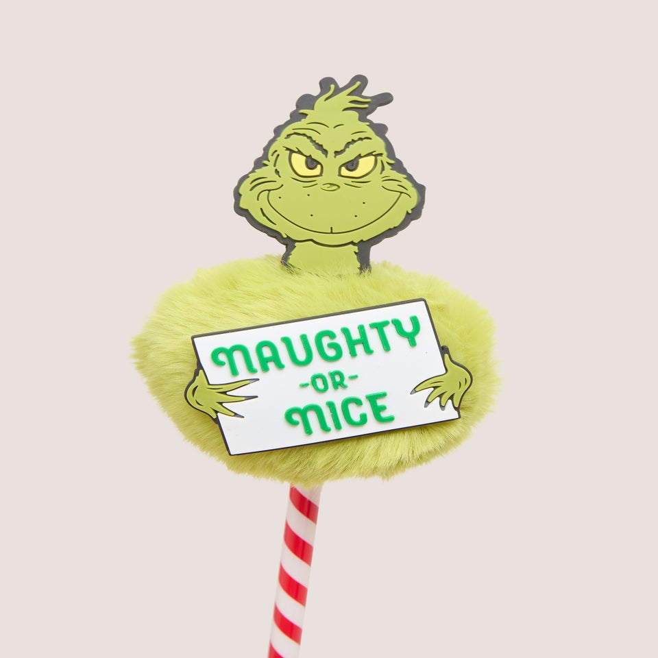 Grinch Fluffy Pen
