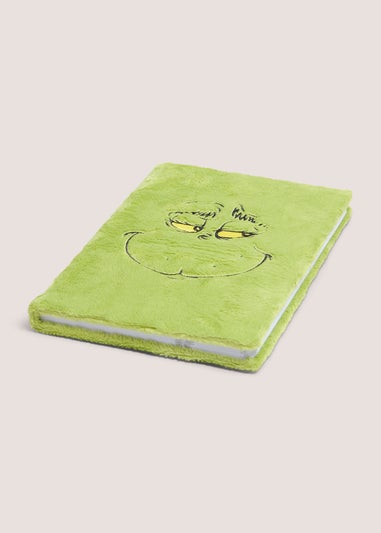 Grinch Fluffy Notebook