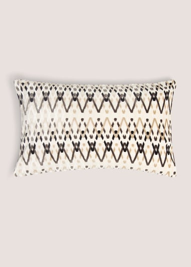 Natural Zig Zag Cushion
