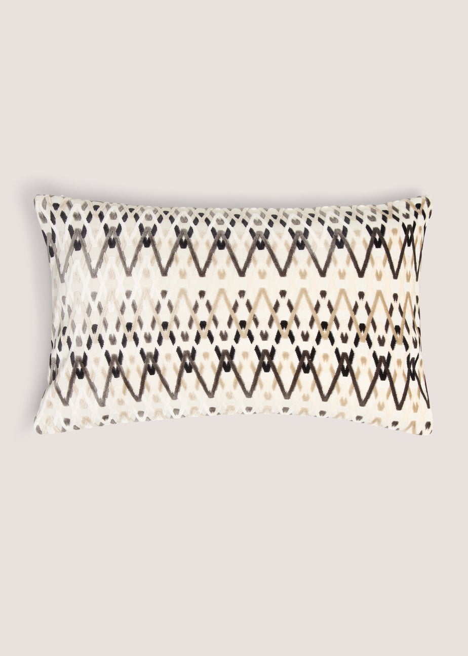 Natural Zig Zag Cushion