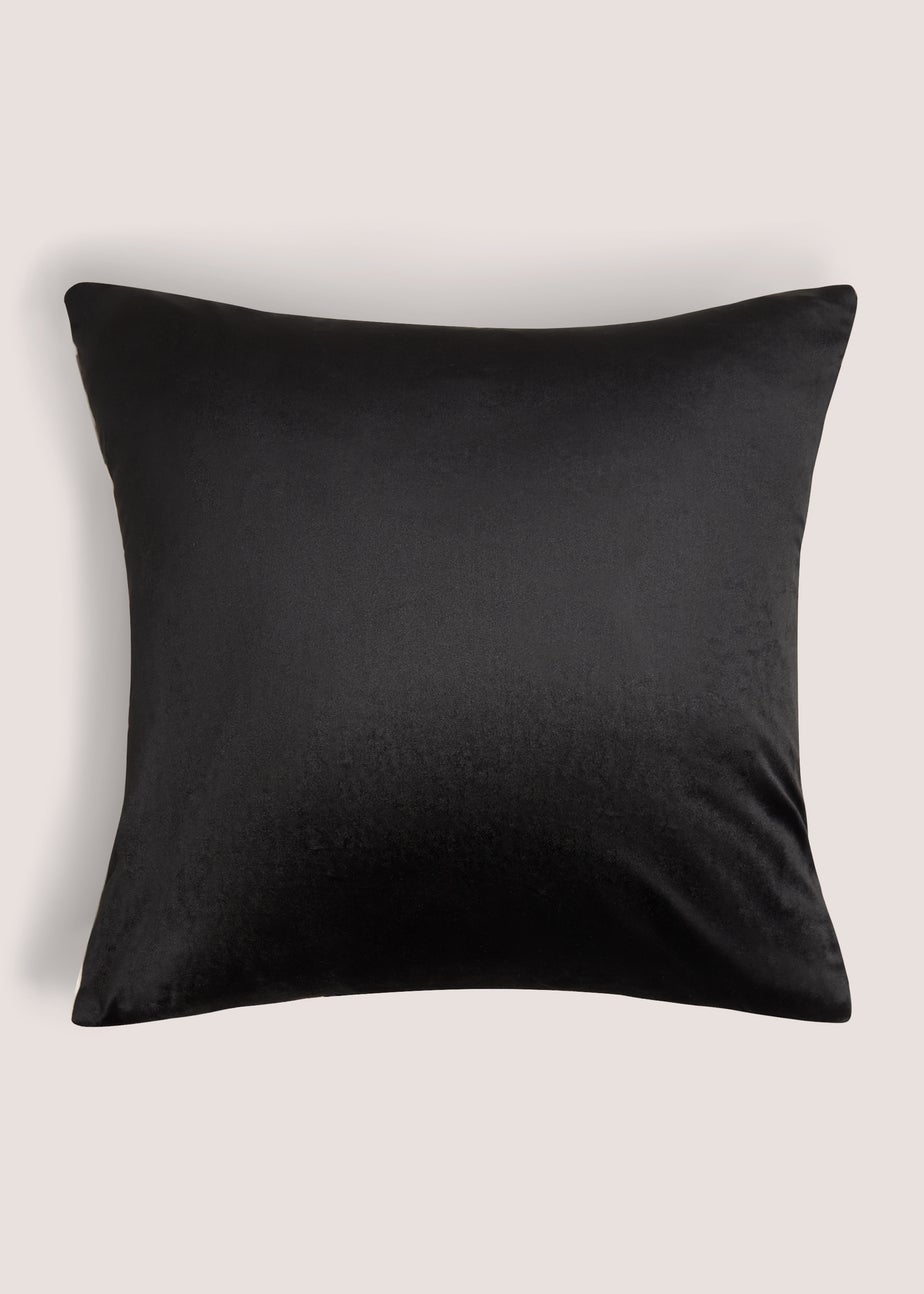 Monochrome Colour Block Cushion