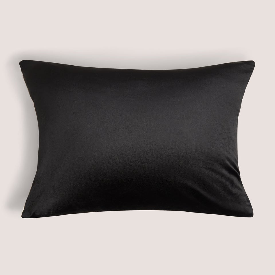 Monochrome Colour Block Cushion
