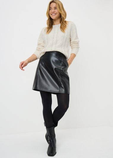 Cream Cable Embelished Jumper