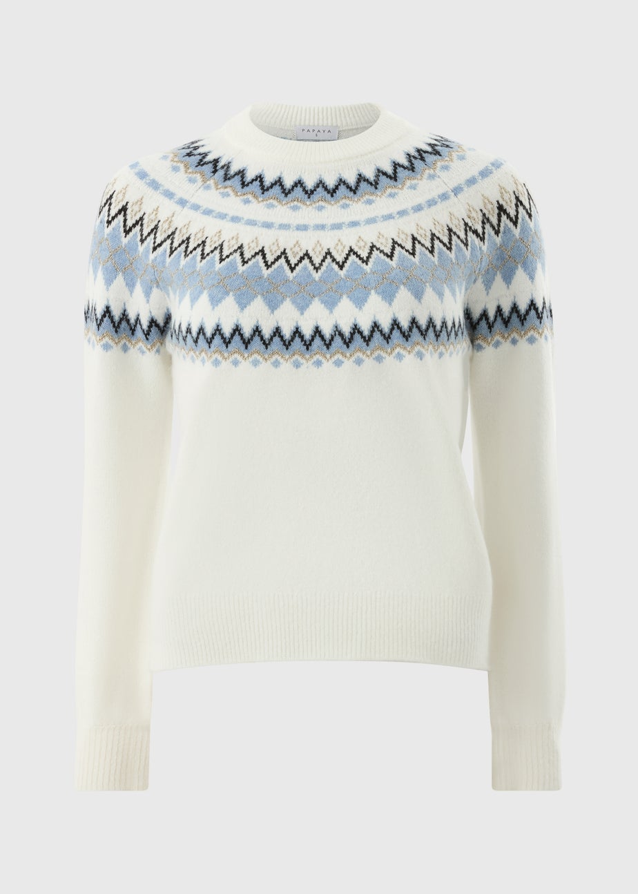 Cream Fairisle Jumper
