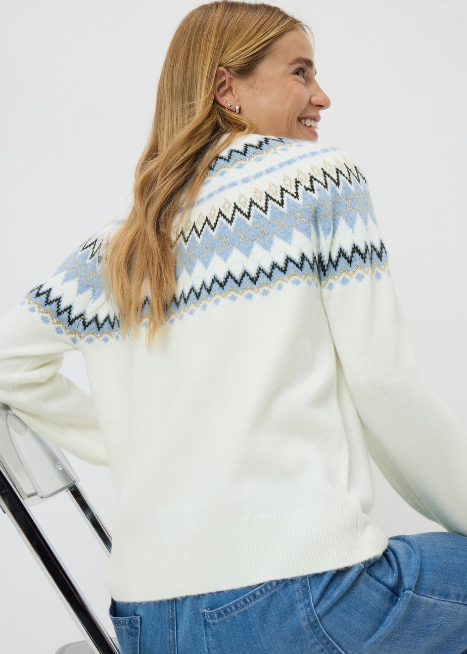 Cream Fairisle Jumper