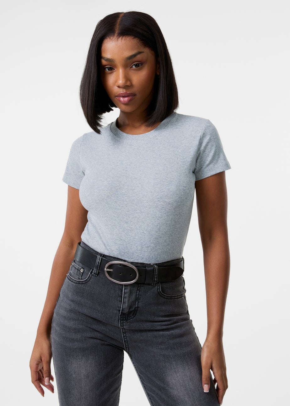 Pink Vanilla Grey Short Sleeve T- Shirt