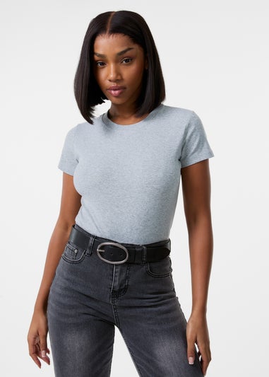 Pink Vanilla Grey Short Sleeve T- Shirt