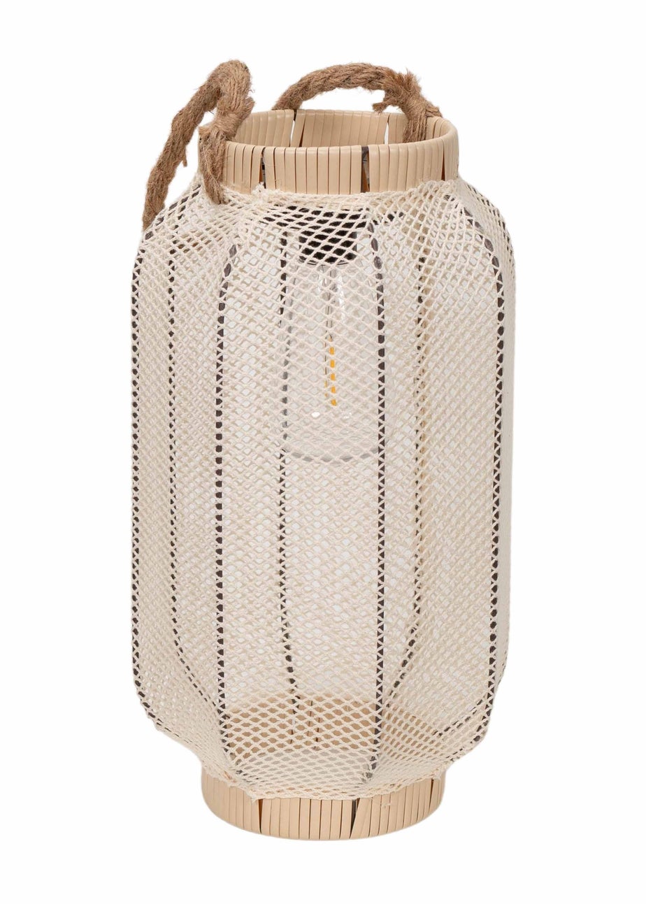 ValueLights Solar Mesh Basket Lantern With Integrated LED's (35cm x 20cm x 20cm)