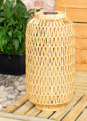 ValueLights Solar Rope Lantern With Integrated LED's (55.5cm x 28cm x 28cm)