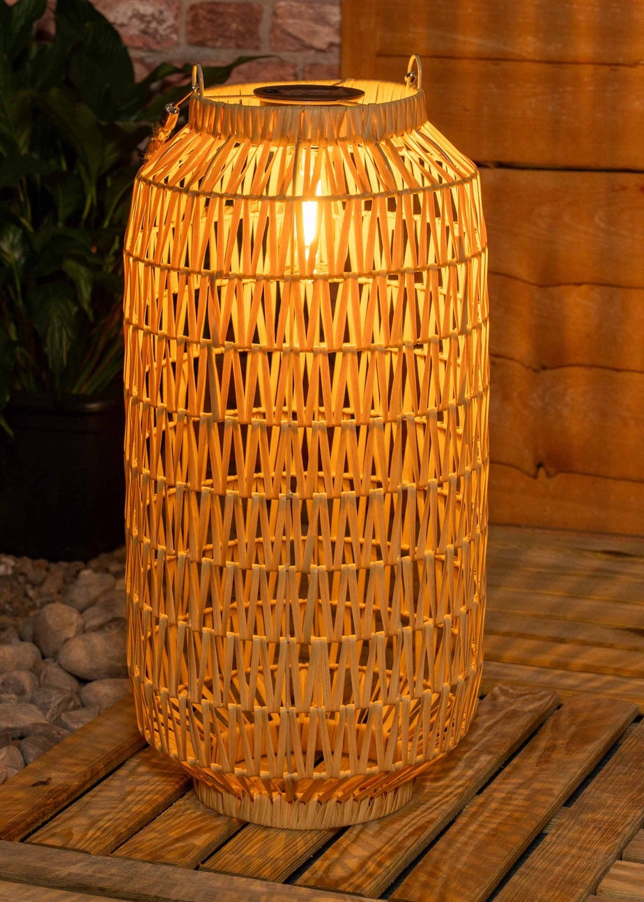 ValueLights Solar Rope Lantern With Integrated LED's (55.5cm x 28cm x 28cm)