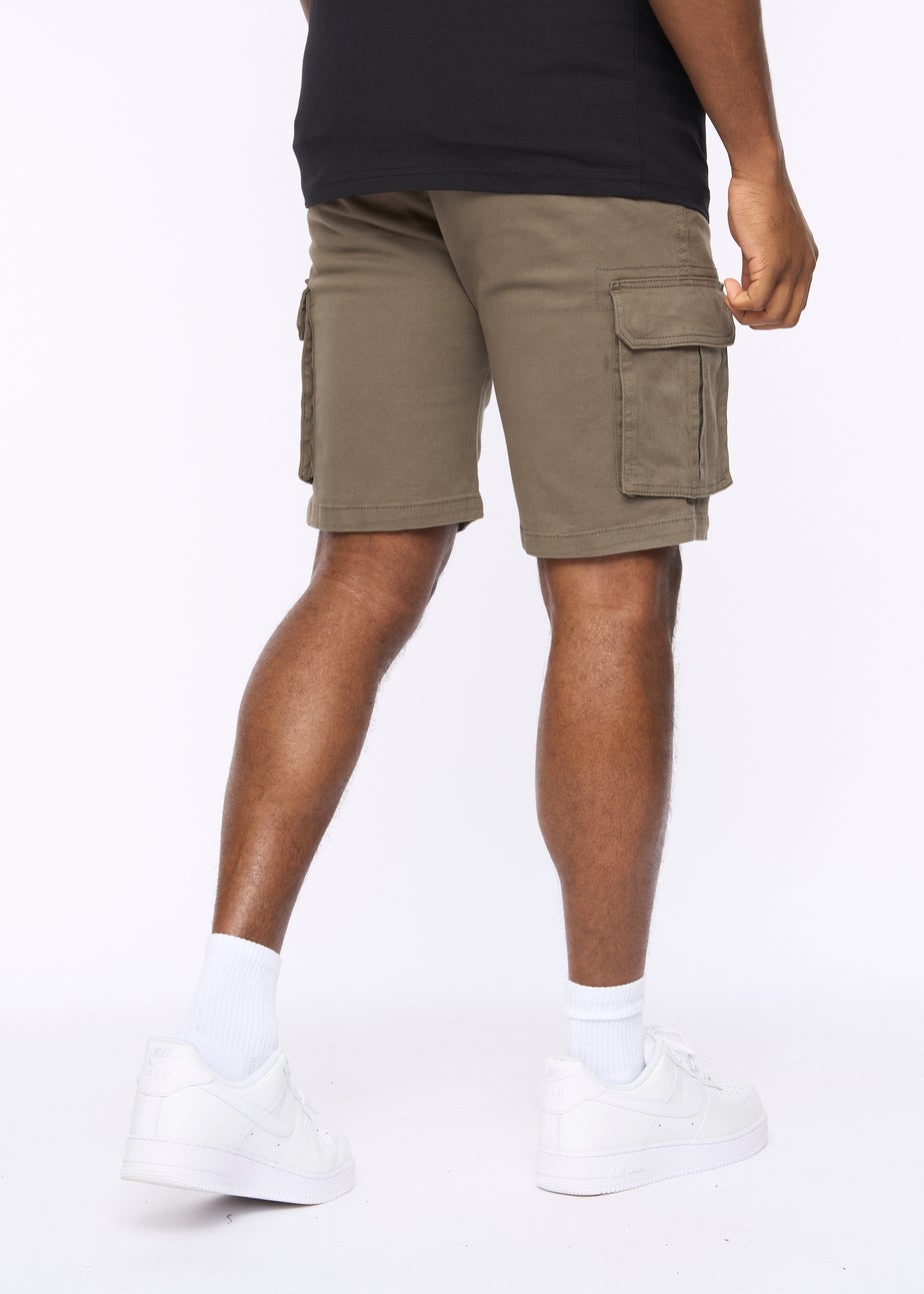Crosshatch Khaki Frentons Cargo Shorts