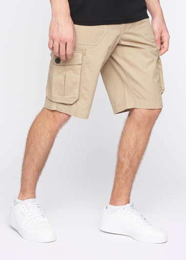 Crosshatch Stone Kyron Cargo Shorts