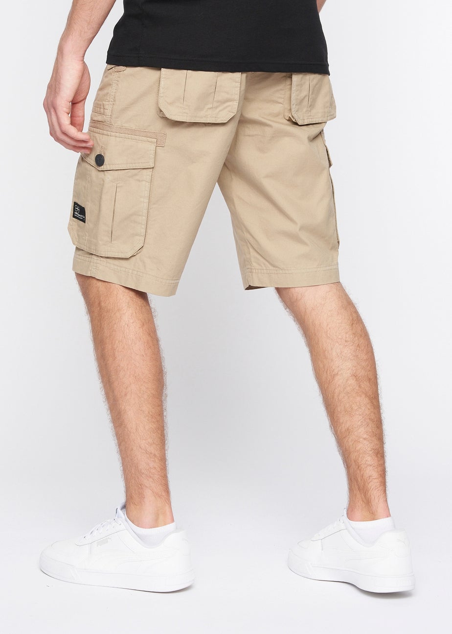 Crosshatch Stone Kyron Cargo Shorts