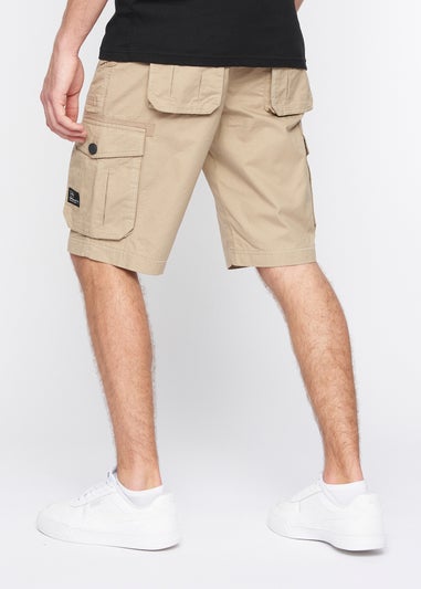Crosshatch Stone Kyron Cargo Shorts