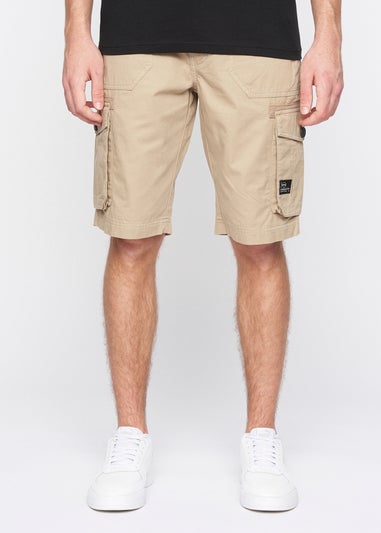 Crosshatch Stone Kyron Cargo Shorts