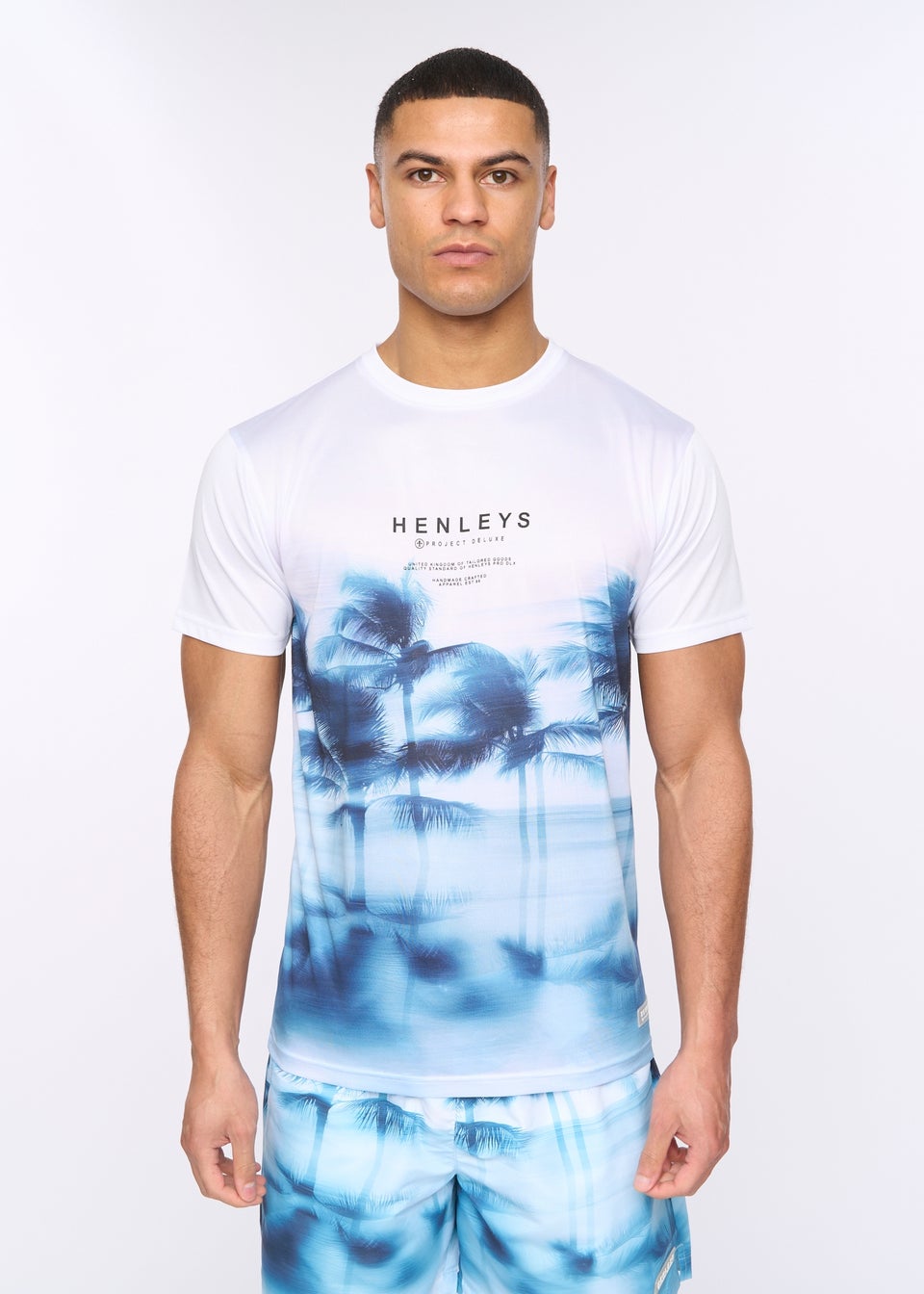 Henleys Optic White Hennicane T-Shirt