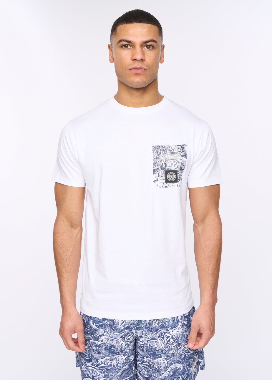 Henleys Optic White Henwave T-Shirt