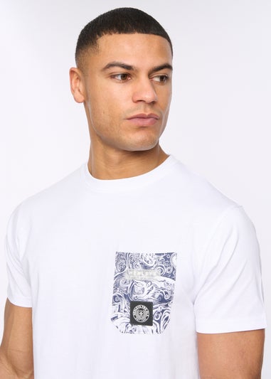 Henleys Optic White Henwave T-Shirt